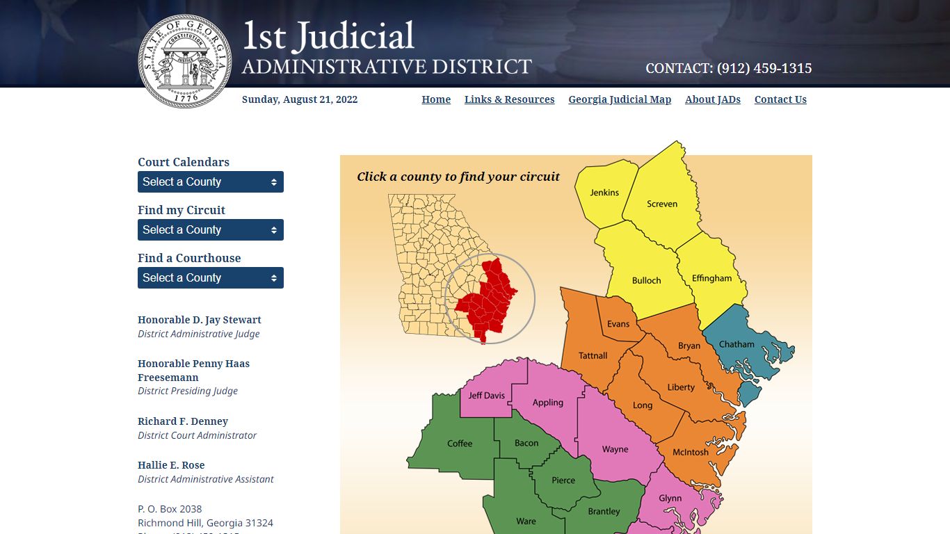 First Judicial District